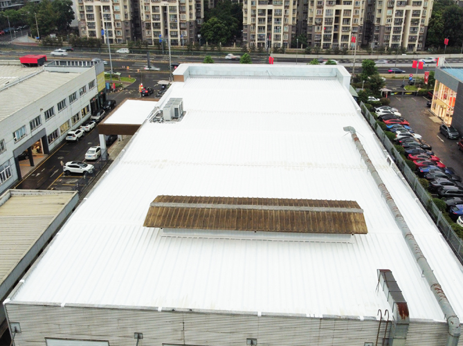 嵐圖汽車錦江全功能中心彩鋼頂防水補(bǔ)漏防腐翻新工程