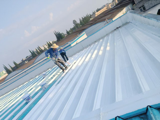 四川興睿龍實業(yè)鋼結(jié)構(gòu)廠房防水補漏及防腐翻新工程